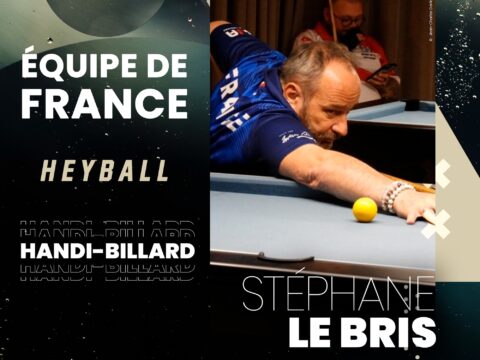 Stéphane Le Bris sélectionné pour les Championnats du Monde Heyball à Los Angeles !