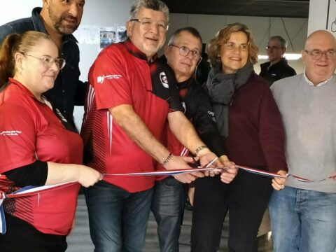 Le club inaugure sa salle associative en présence des élus